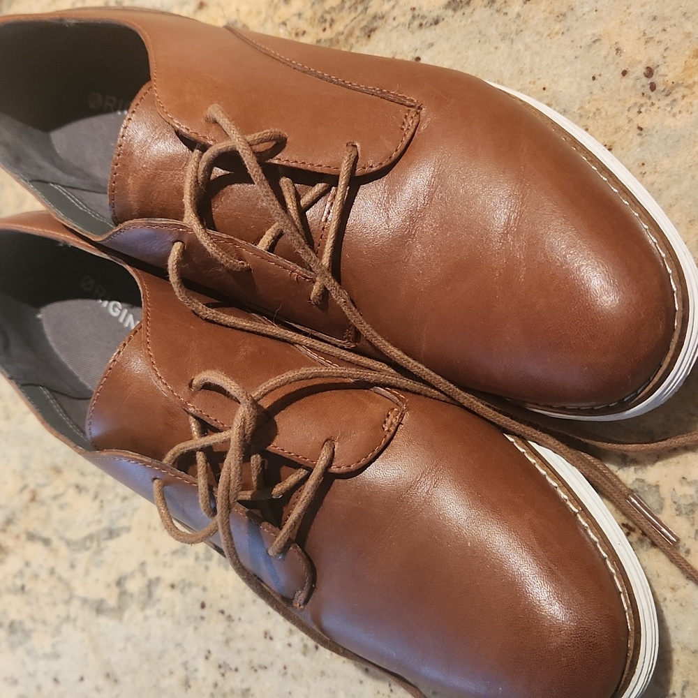 Brown Leather Women's Shoes